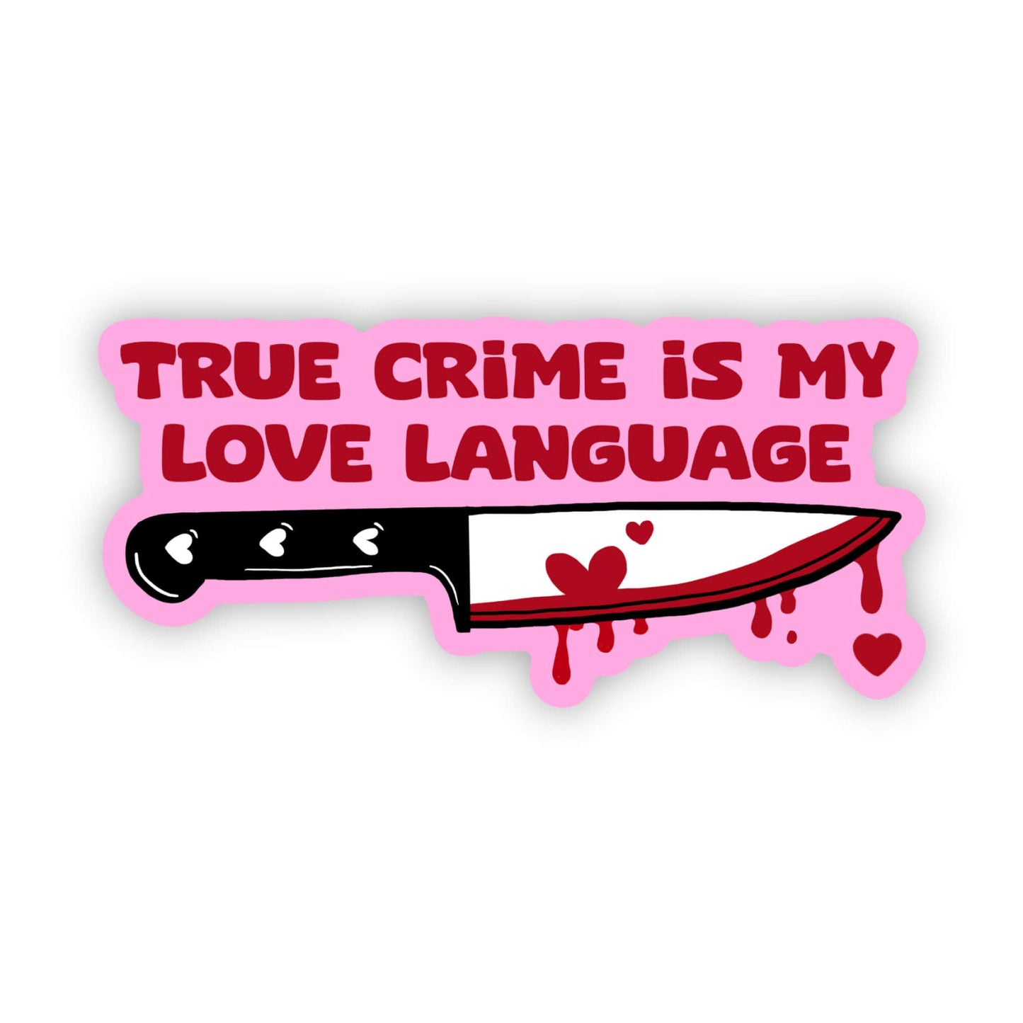 True Crime Sticker