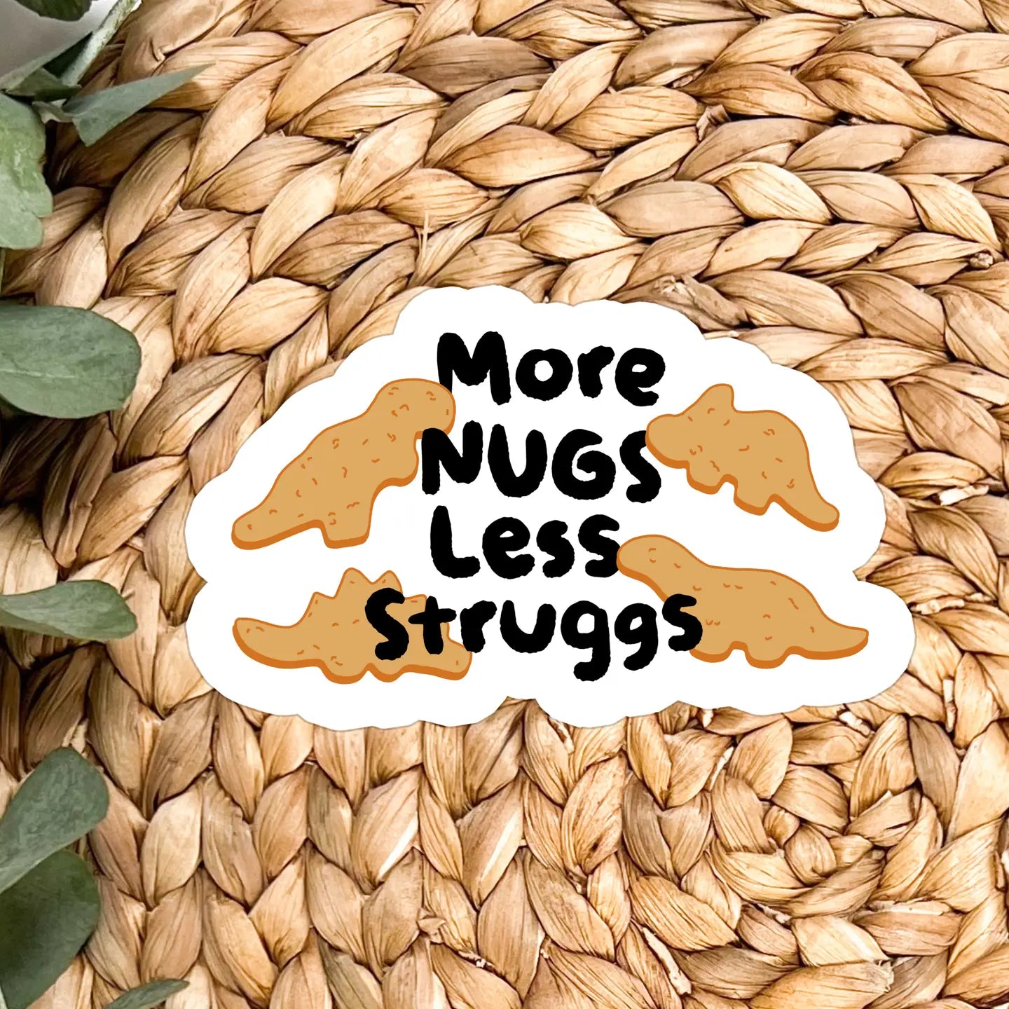 More Nugs Vinyl Sticker