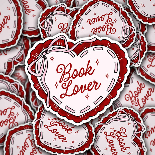 Book Lover Sticker