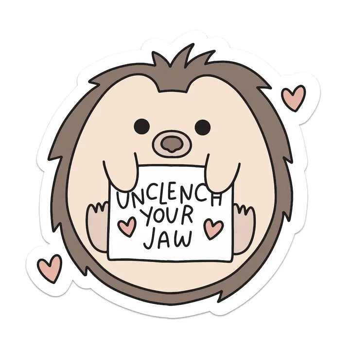 Unclench Vinyl Sticker