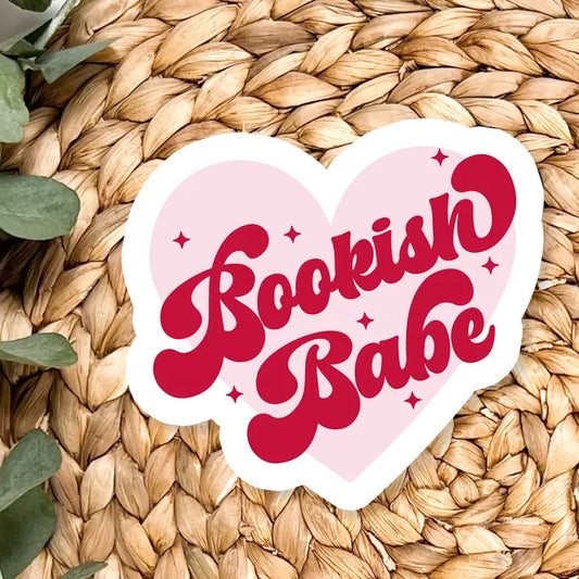 Bookish Babe Vinyl Sticker
