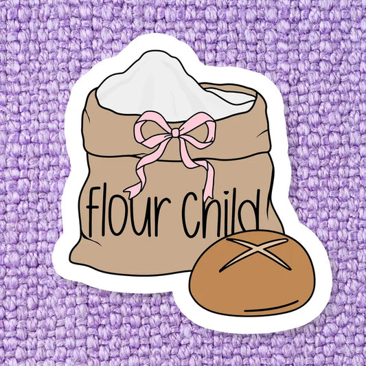 Flour Child Vinyl Sticker