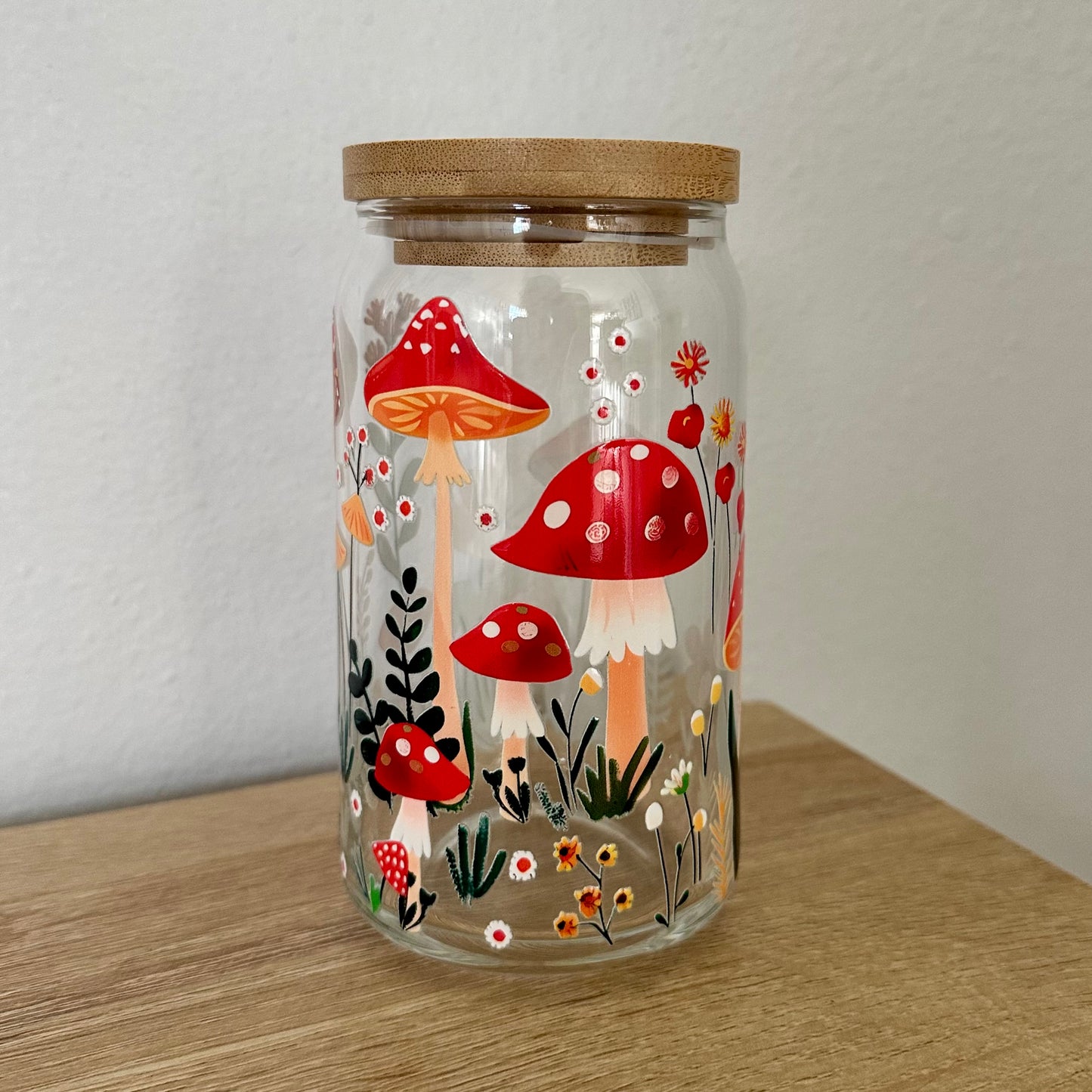 16 oz. Red Forest Mushroom Cup