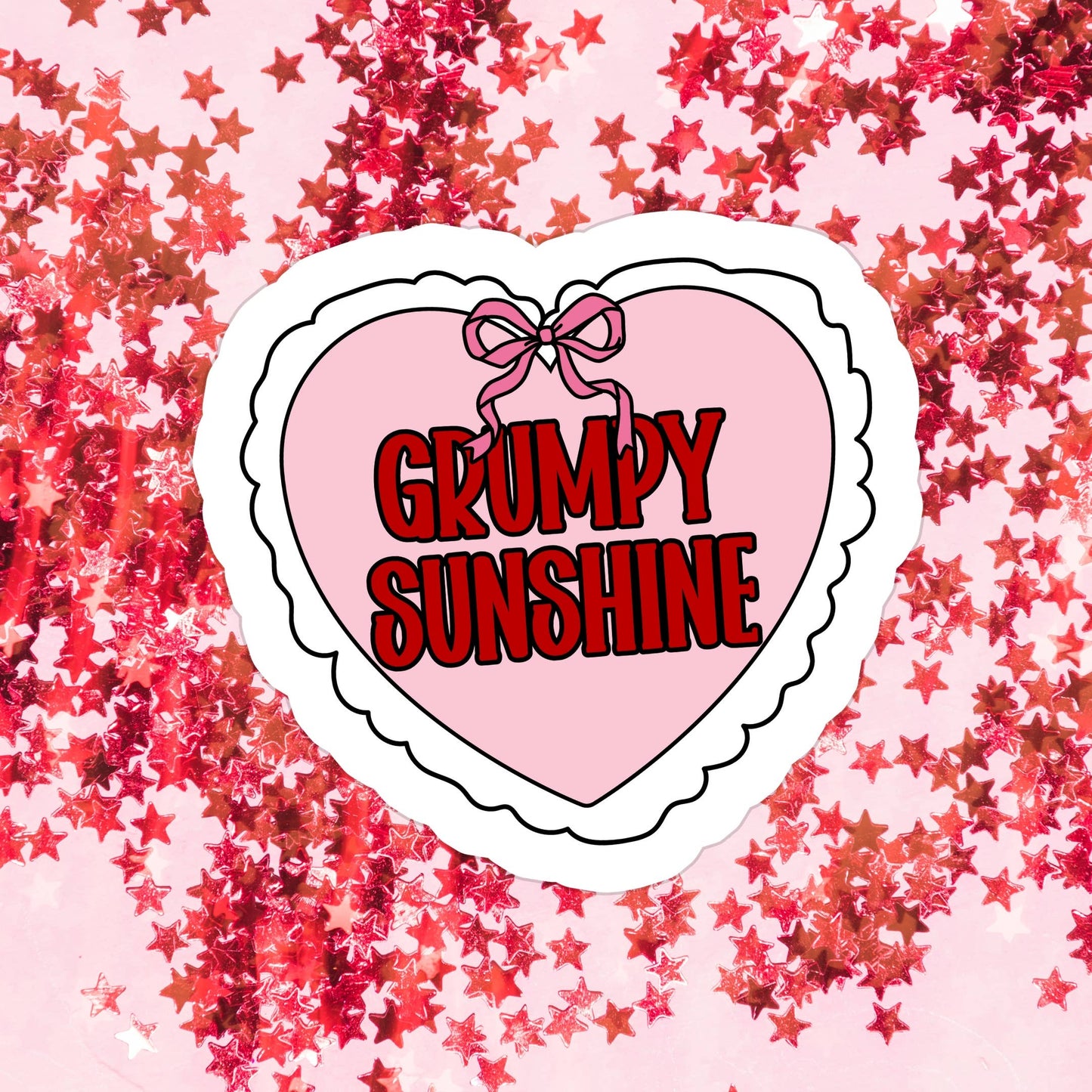 Grumpy Sunshine Sticker