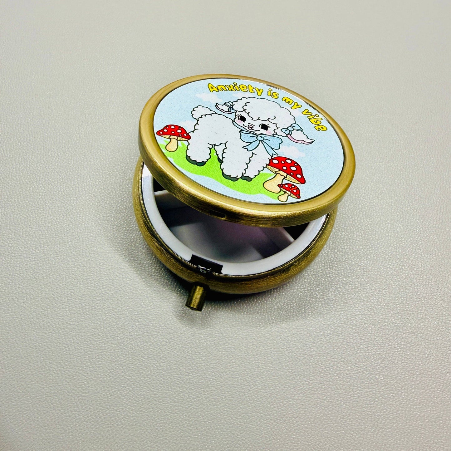 Anxiety is My Vibe Pill Box