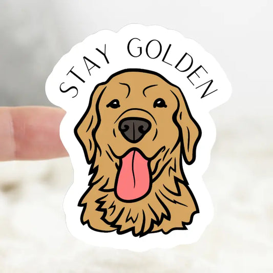 Stay Golden Sticker
