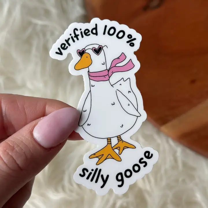 Verified Silly Goose Sticker