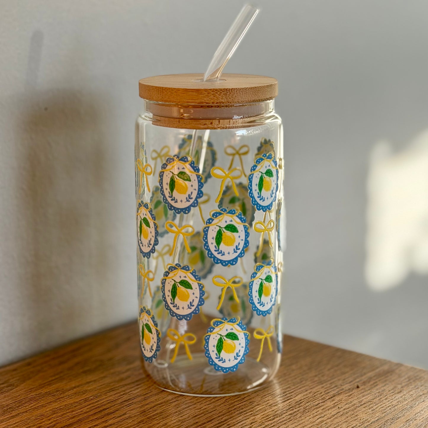 16 oz. Lemon Frame Cup