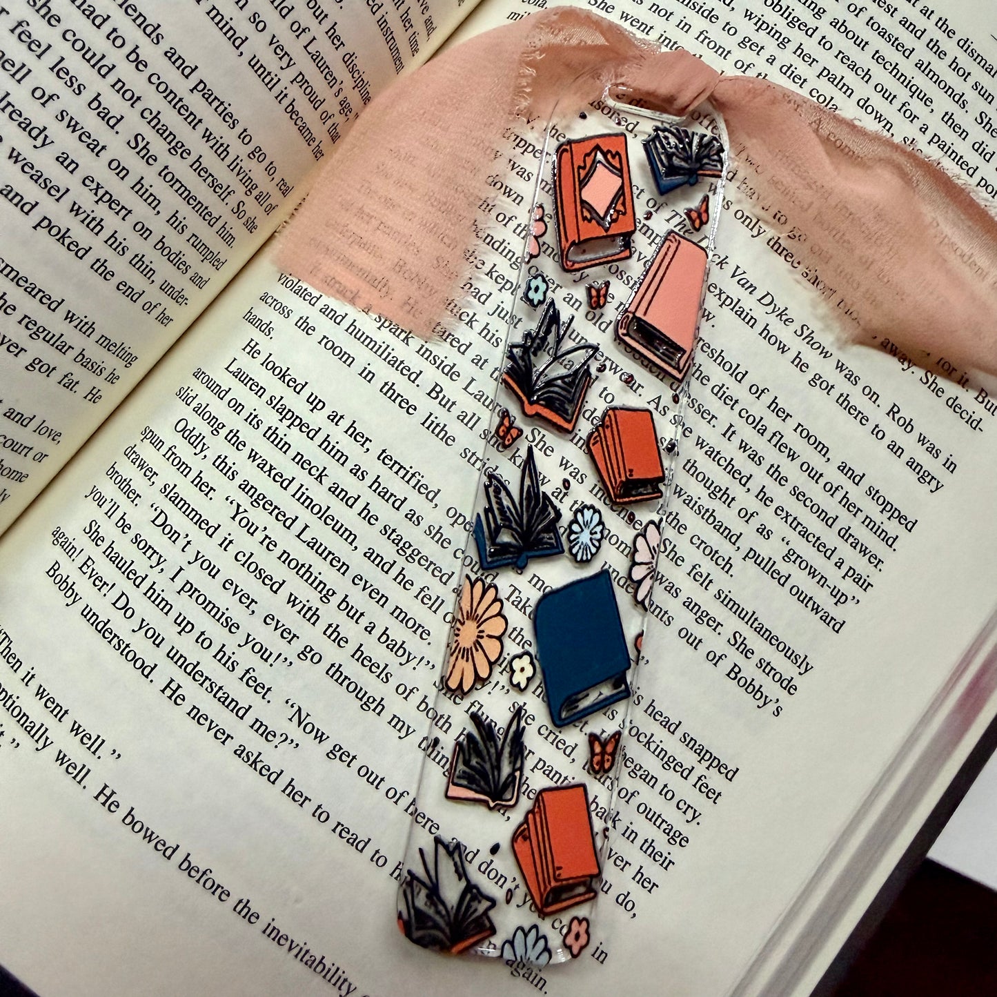 Dark Books Bookmark