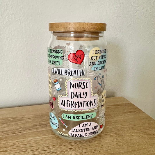 16 oz. Nurse Daily Affirmations Cup