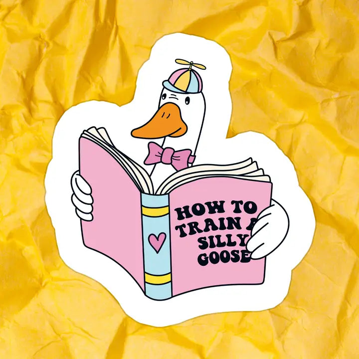 How To Train Vinyl Sticker