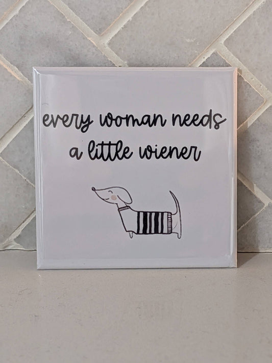 Little Wiener Magnet