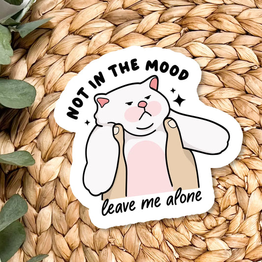Leave Me Alone Vinyl Sticker