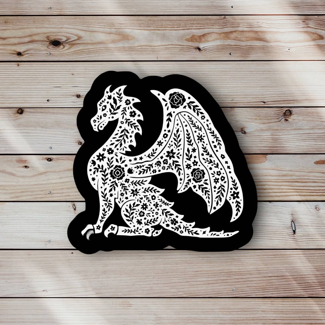 Dragon Bookish Sticker