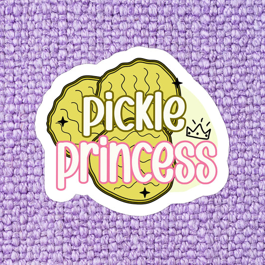 Pickle Princess Vinyl Sticker