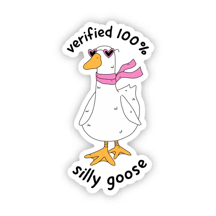 Verified Silly Goose Sticker