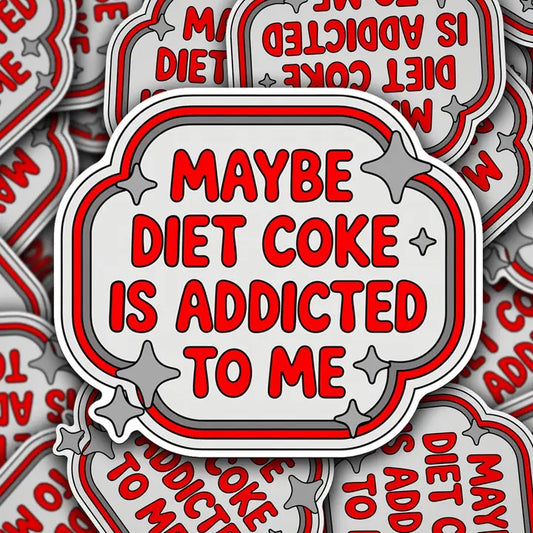 Diet Coke Addiction Sticker