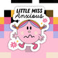 Little Miss Anxious Sticker