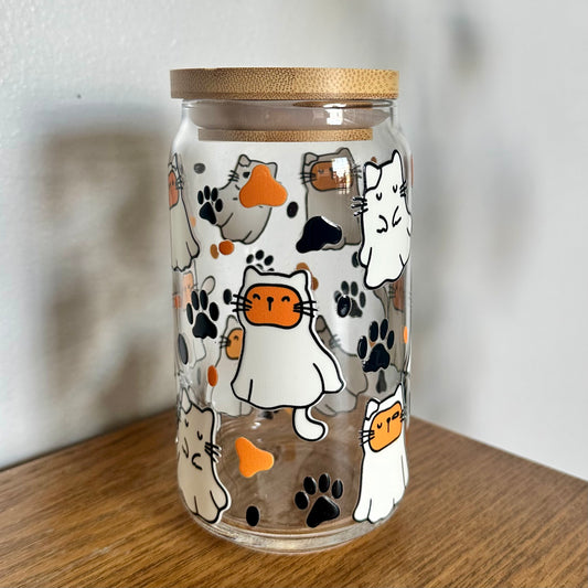 16 oz. Ghost Kitties Cup