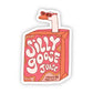 Silly Goose Juice Sticker