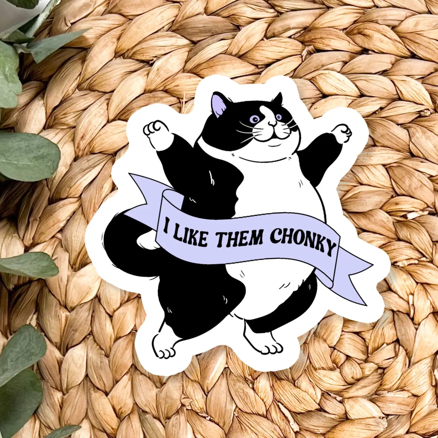 Chonky Vinyl Sticker