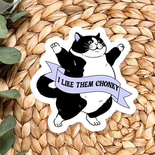 Chonky Vinyl Sticker