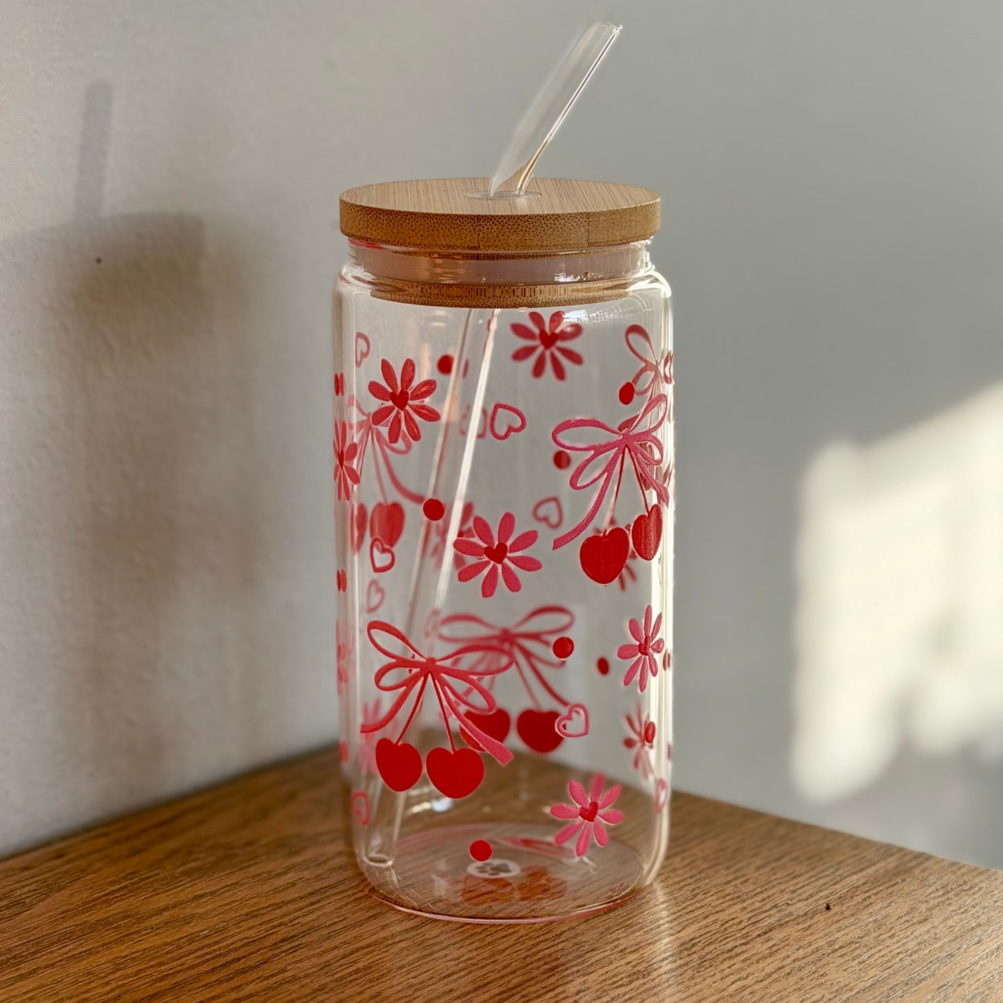 16 oz. Cherry Bows Cup