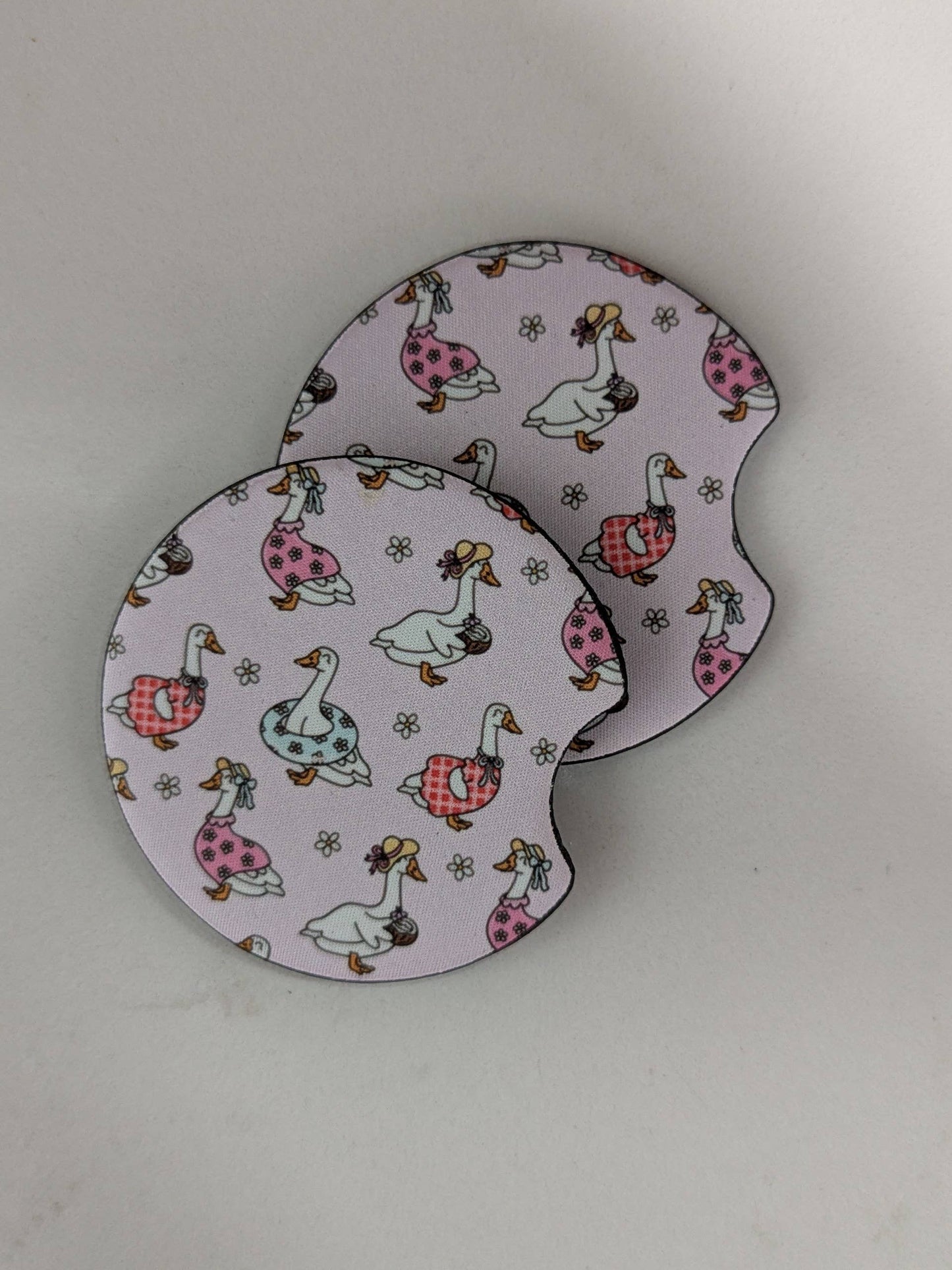 Silly Goose Car Coasters