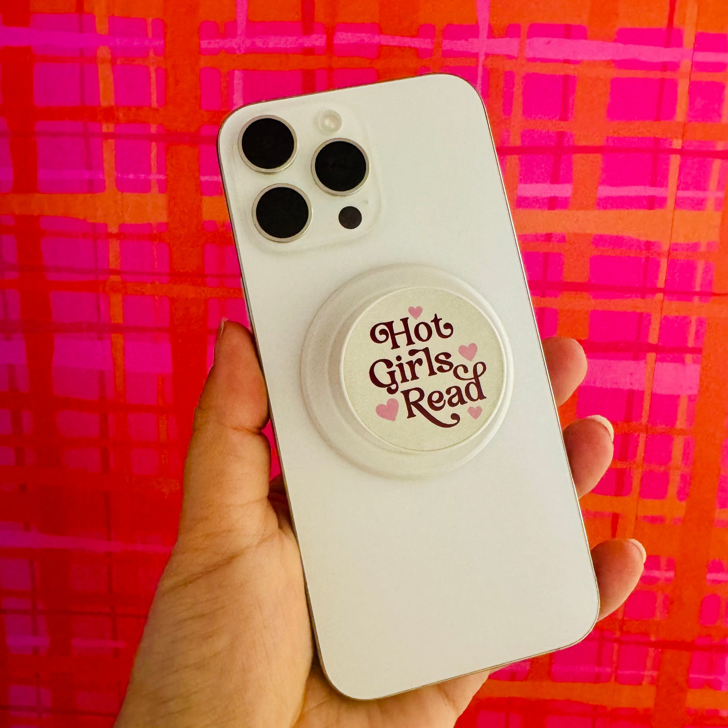 Hot Girls Read Magnetic Phone Grip