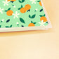 Orange Blossoms Reusable Sticker Book