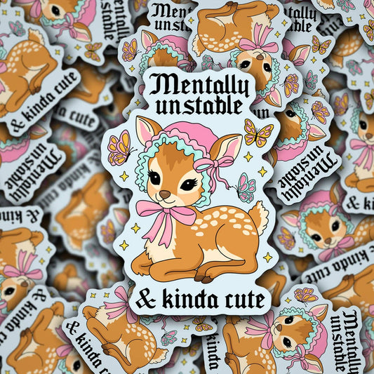 Kinda Cute Sticker