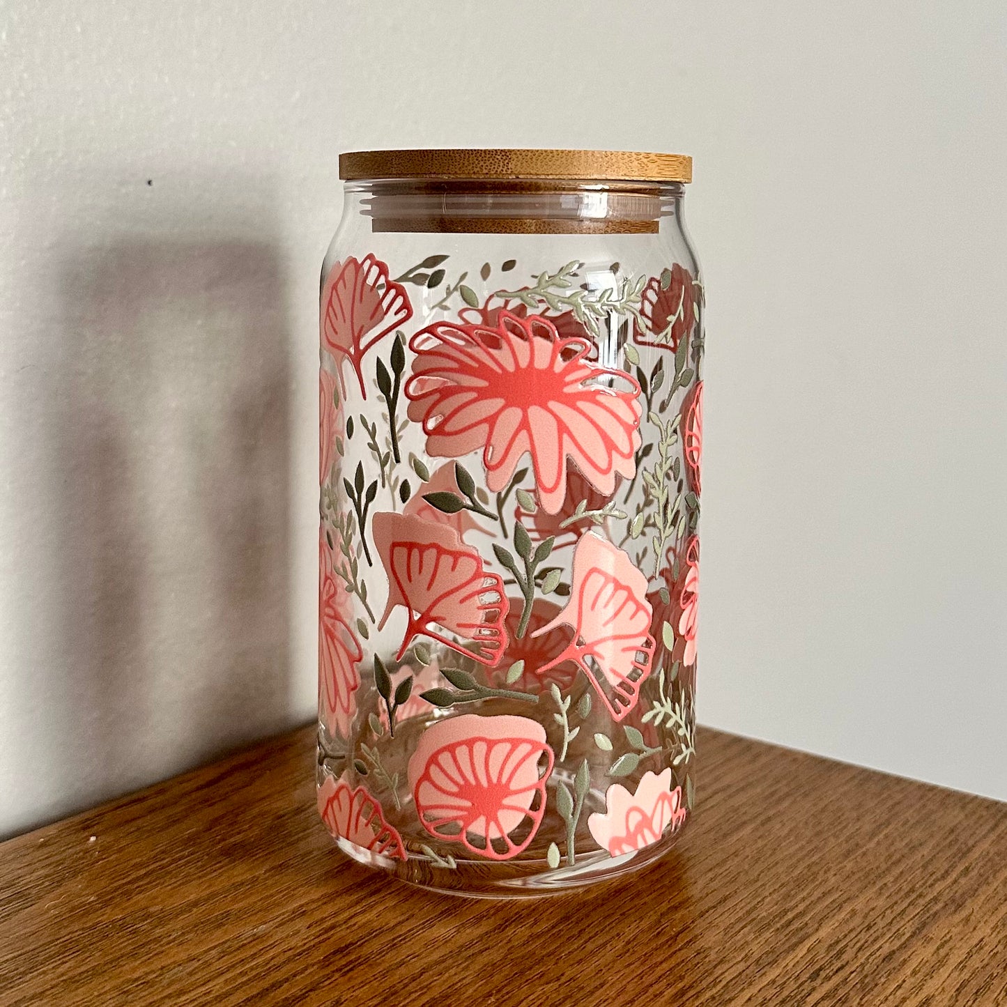 16 oz. Outline Flowers Cup