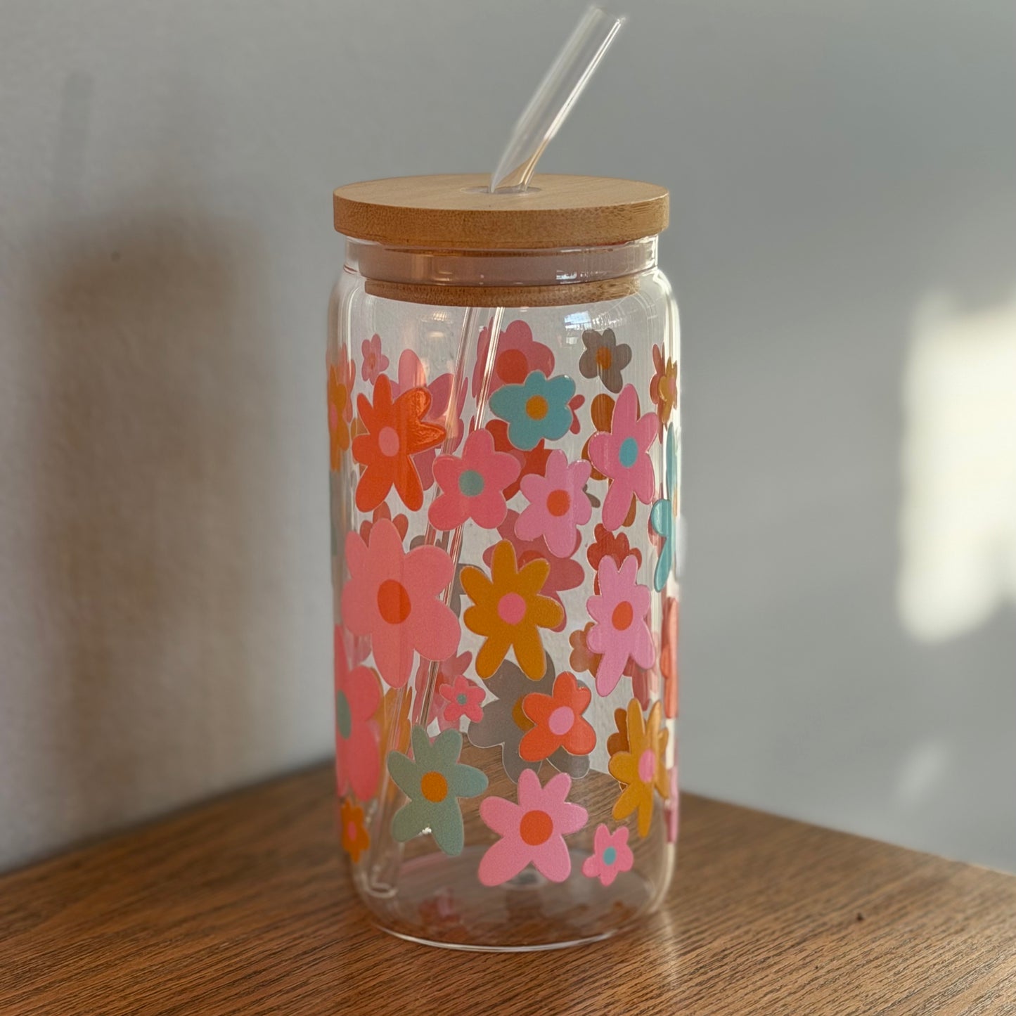 16 oz. Bright Floral Cup