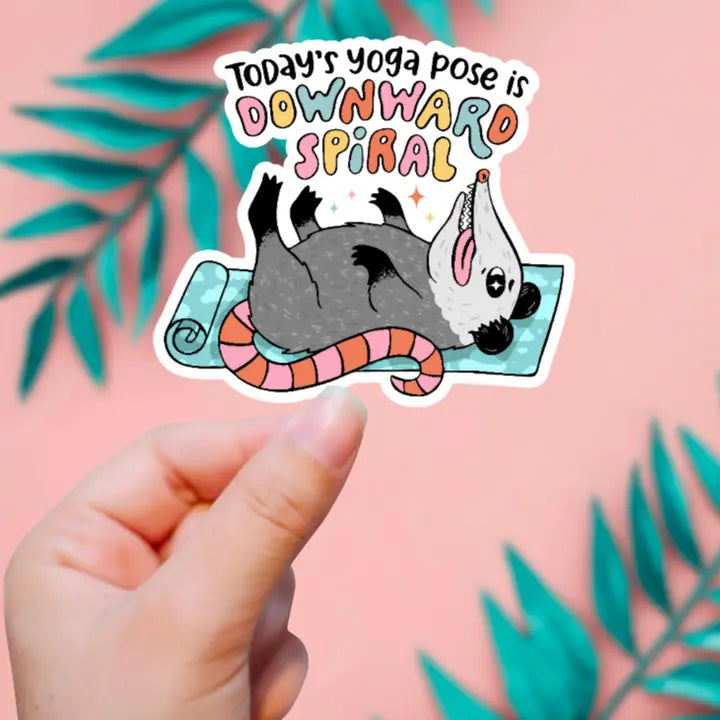 Yoga Pose Sticker