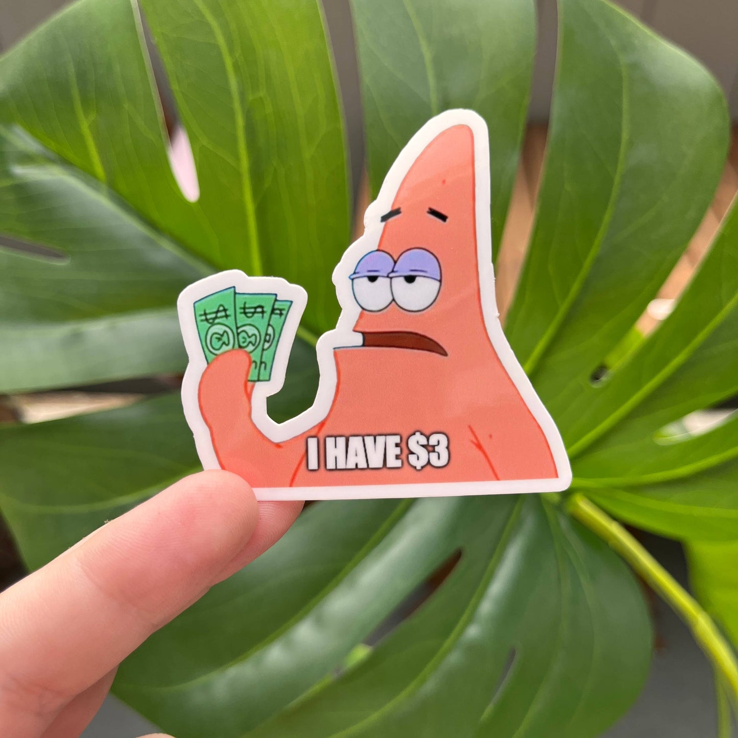 I Have $3 Sticker