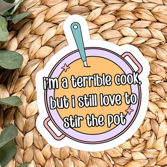 Stir the Pot Vinyl Sticker