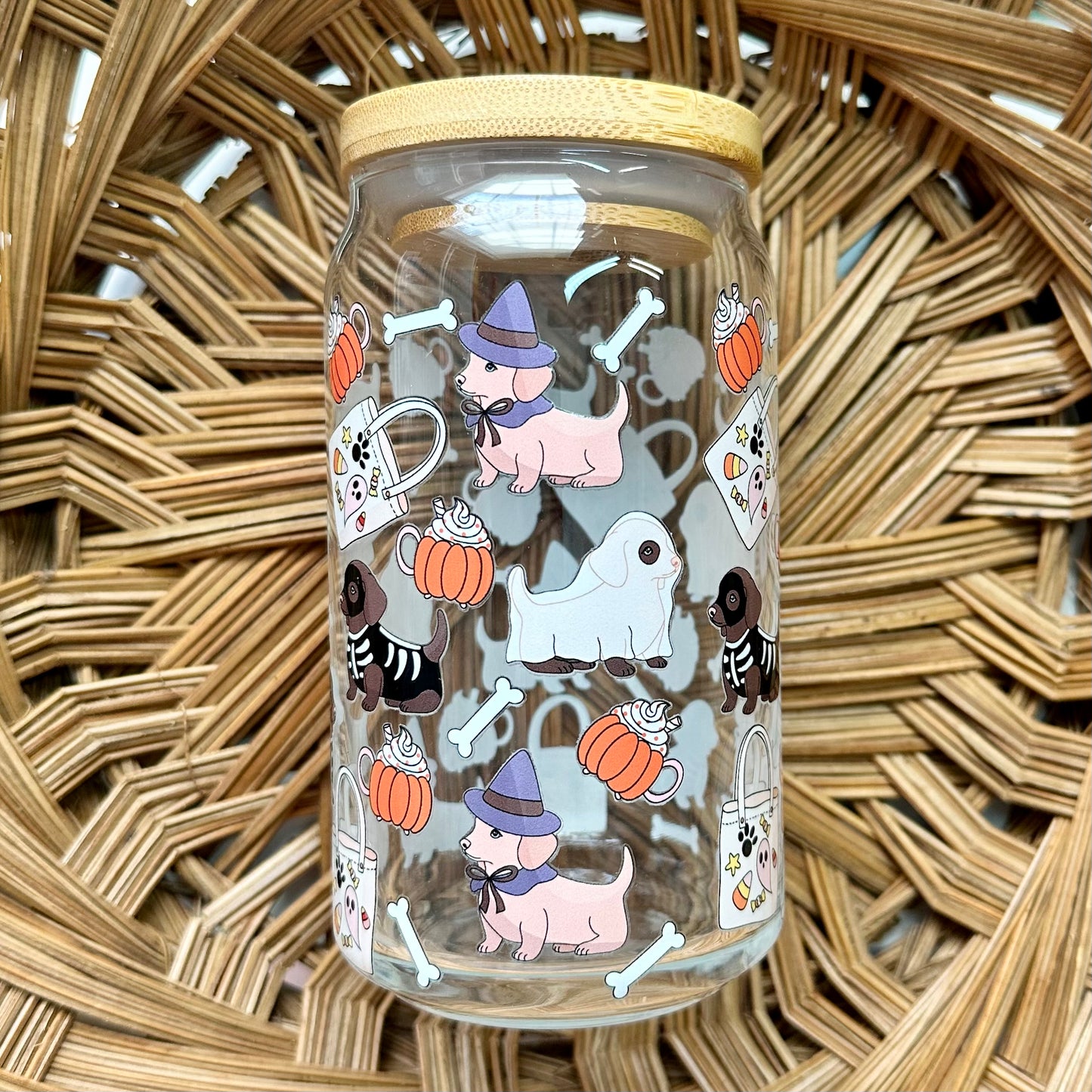 16 oz. Halloween Pups Cup