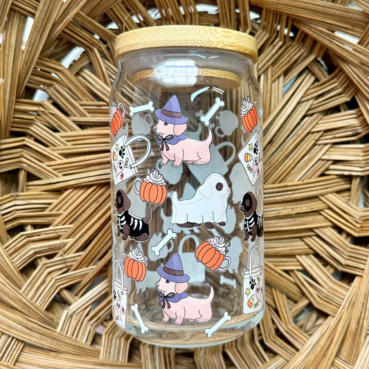 16 oz. Halloween Pups Cup