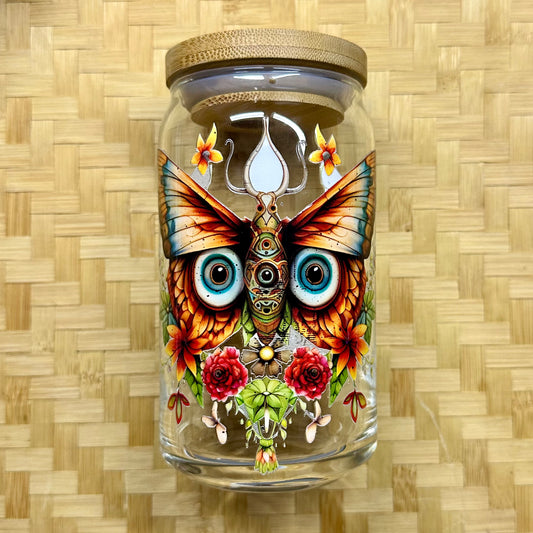 16 oz. Forest Butterfly Cup
