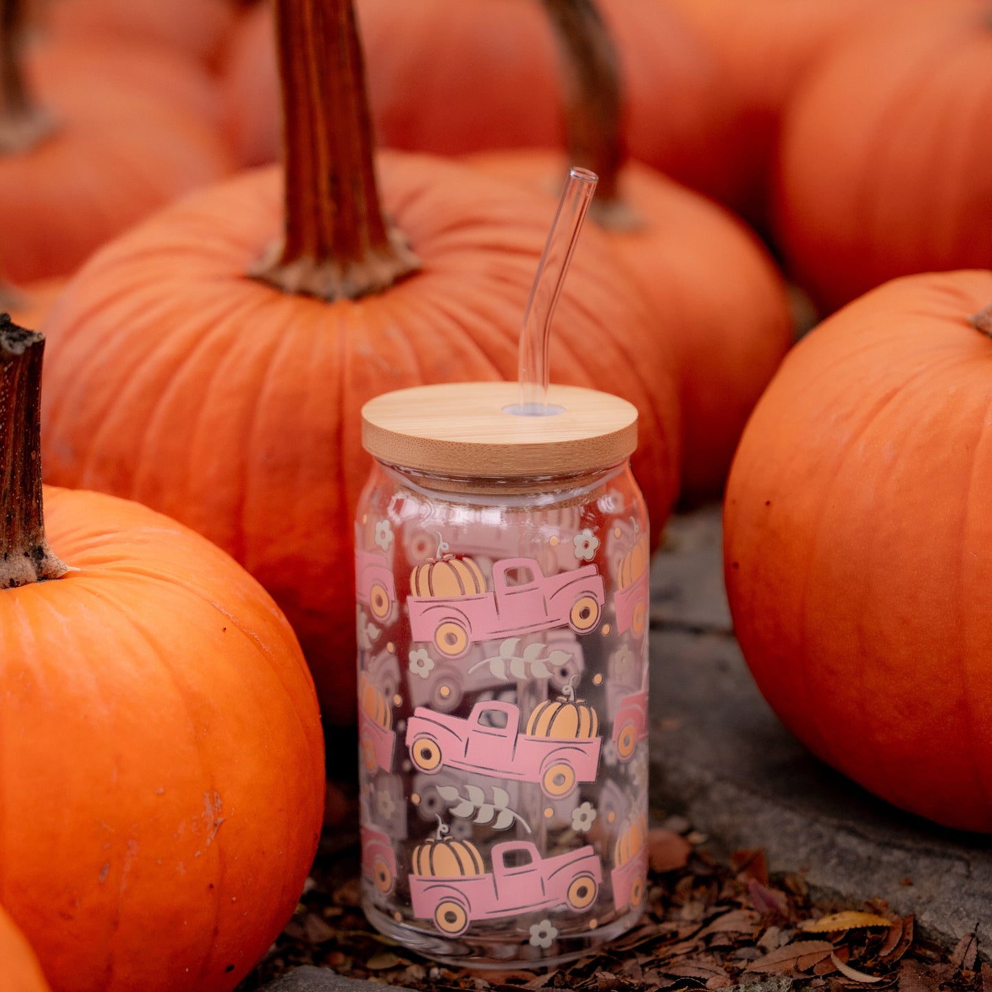 16 oz. Harvest Truck Cup