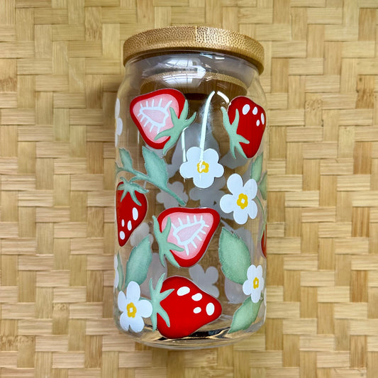 16 oz. Strawberries Cup