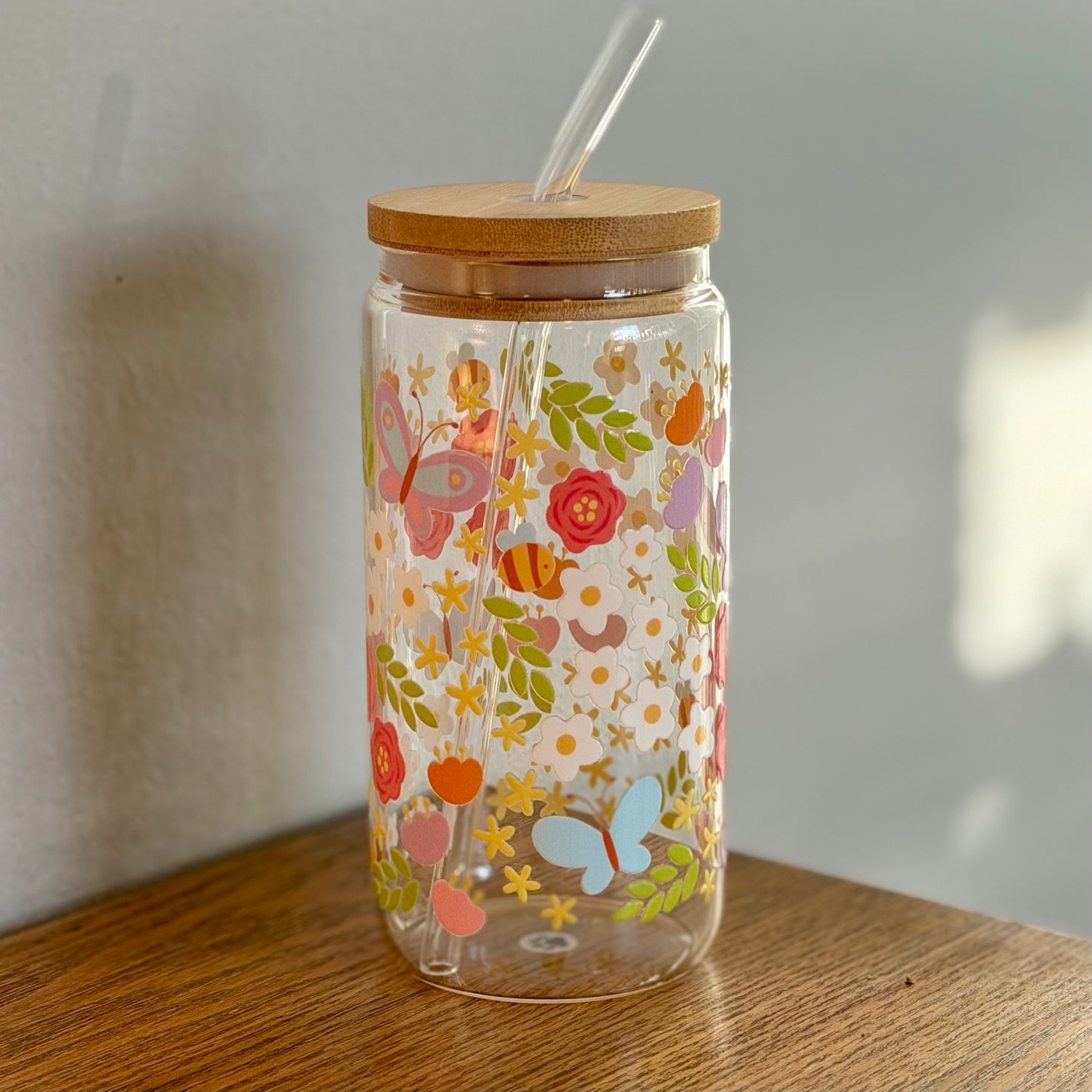 16 oz. Butterfly Garden Cup