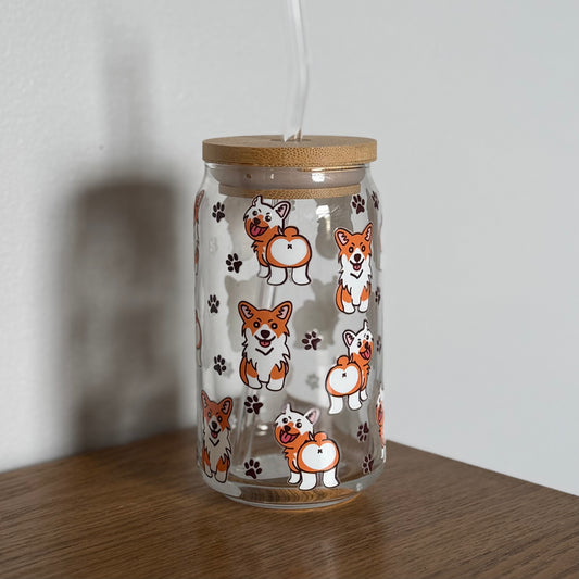 16 oz. Corgi Cup