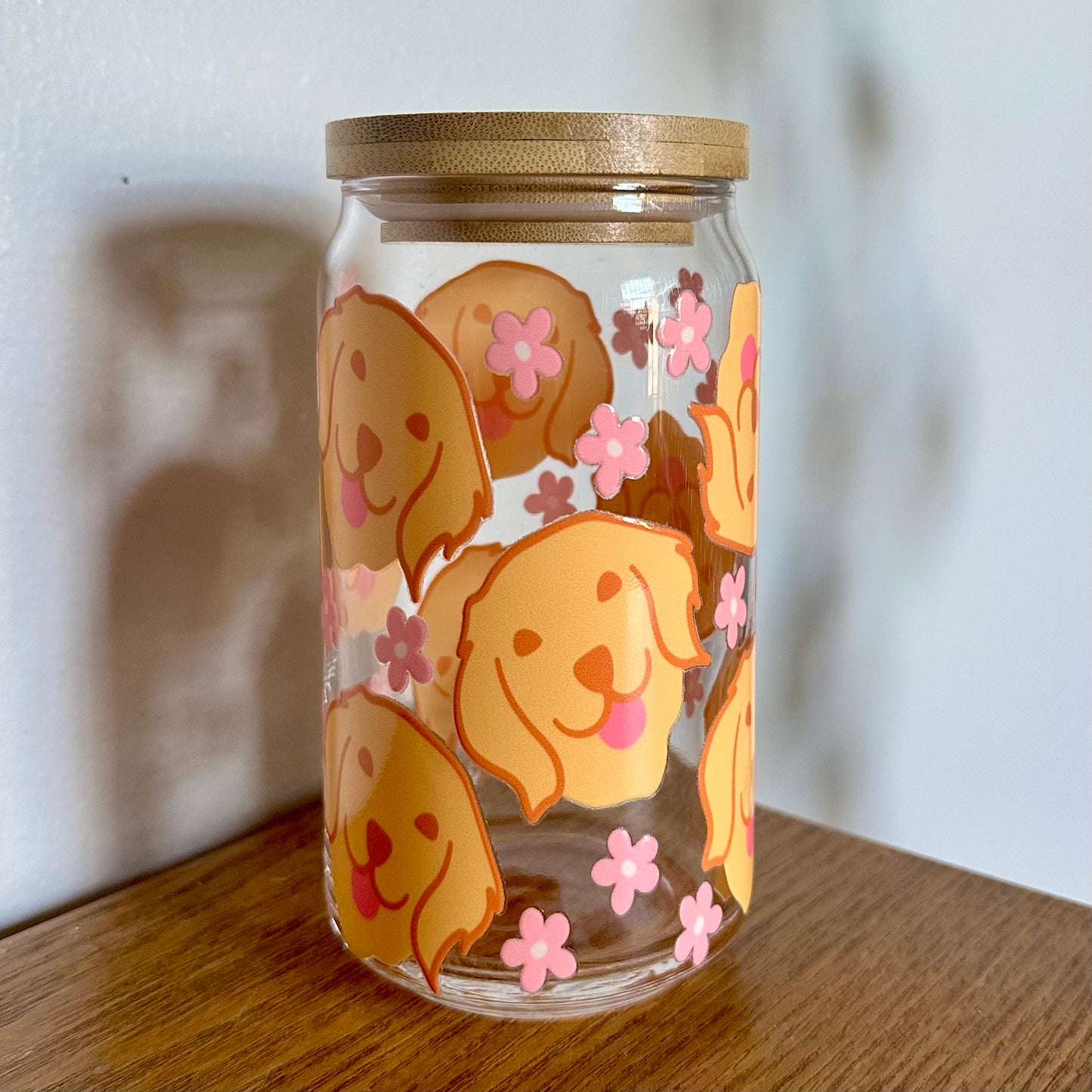 16 oz. Golden Retriever Cup