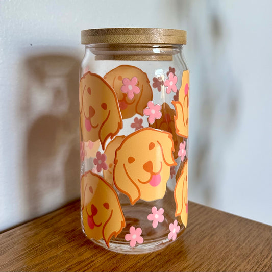 16 oz. Golden Retriever Cup