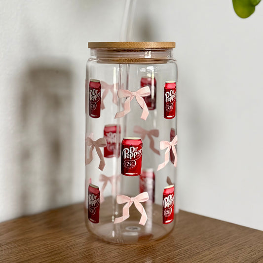 16 oz. Dr. Pepper Bow Cup