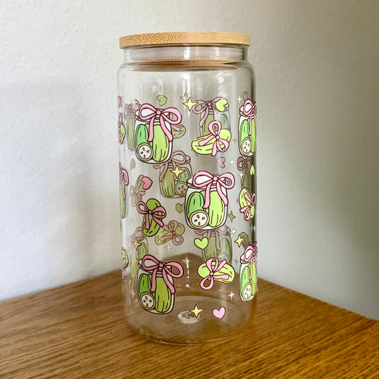 16 oz. Pickle Jars Cup