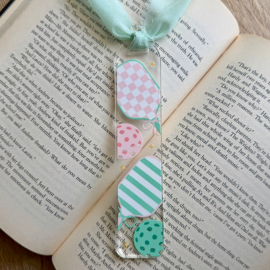 Pickleball Bookmark