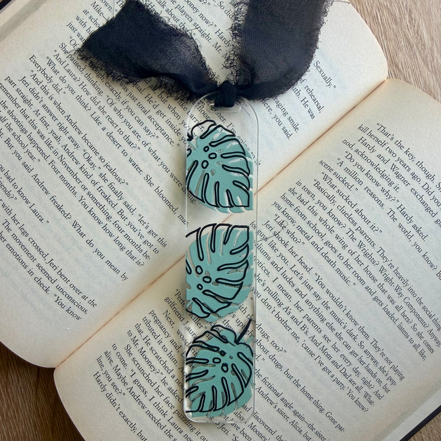 Monstera Bookmark