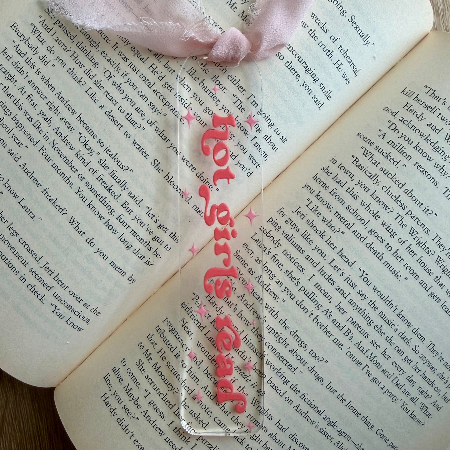 Hot Girls Read Bookmark